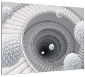 Tablou cu abstracție 3D (70x50 cm)