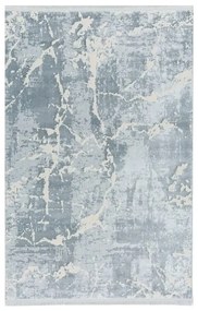 250x350 cm Covor Premium Gri/Crem, Margini cu Franjuri, Living/Hol/Dormitor, 60% Polipropilenă 40% Poliester, Modern, Model Shatter