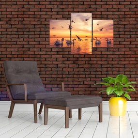 Tablou - Lebedă (90x60 cm)