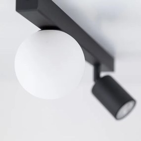 Spot VOX 1xG9/8W/230V + 1xGU10/10W negru