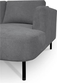 Colțar gri închis (cu colț pe partea stângă /în formă de "U") Hero – Scandic