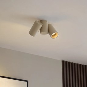 Spot de tavan modern cu 2 lumini, orientabil, Taupe - Michael