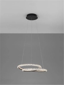 Lustra LED suspendata moderna design elegant GINEVRA 45W