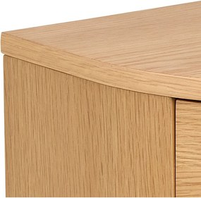 Noptieră în culoare naturală deschisă cu aspect de lemn de stejar Paron – Actona