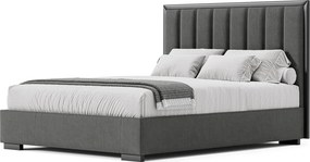 Pat Denver Tapitat cu Saltea  120/140/160/180x200cm - 120x200