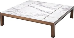 Masuta de cafea design LUX cu blat din marmura Tardieu 114481 HZ