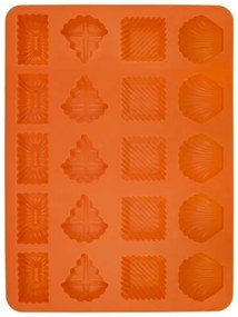 Formă din silicon Orion fursecuri, portocaliu