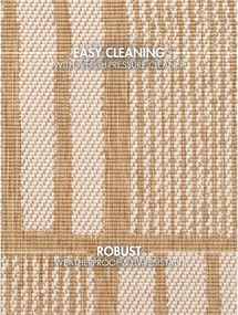 Covor pentru exterior și interior crem/în culoare naturală 120x170 cm Haringey Allington – Ted Baker