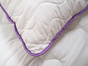 Perna cu bilute BELLA LAVENDER 70x90 cm, alb