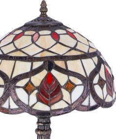 Lampa de masa Tiffany Leaf h 45 cm ,abajur 30 cm