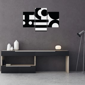 Tablou - Abstracție geometrică N⁰3 (90x60 cm)