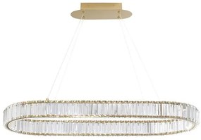 Lustra LED suspendata cristal design elegant AURELIA 48W