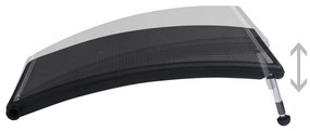 Panouri solare de incalzire piscina, 3 buc., 110x65 cm, curbat 3, 110 x 65 cm