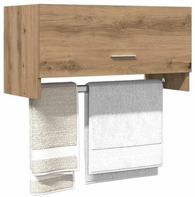 vidaXL Șifonier, stejar artizanal, 70x32,5x35 cm, lemn prelucrat