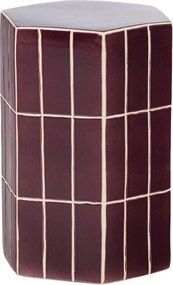 Măsuță auxiliară din ceramică 26x30 cm Plu – WOOOD