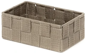 Compactor Organizator depozitare pentru sertar M TEX, 18 x 12 x 7 cm, taupe, M