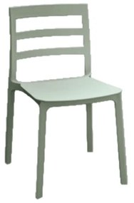 SCAUN RIGATO -POLIPROPILENA- HORECA - VERDE FISTIC