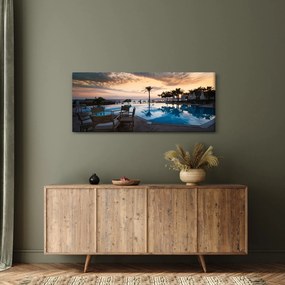 Tablou - Stațiune la mare (120x50 cm)