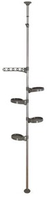 Suport telescopic pentru flori, gri