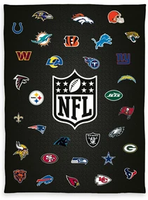 Pătură Herding NFL Wellsoft, 150 x 200 cm