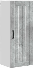 vidaXL Dulap de bucătărie Gri din beton 40 x 31 x 100 cm Lemn compozit