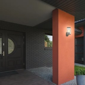 Aplică de exterior Briloner 3600-015 1xE27/12W/230V IP44 negru