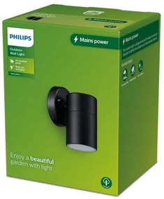 Aplică de exterior Philips KYLIS 1xGU10/25W/230V IP44