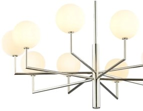 Lustră pe tijă FEME 10xG9/40W/230V crom lucios Jupiter 1936