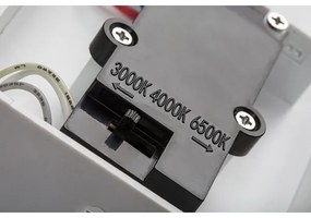 Aplică LED de exterior cu senzor Rabalux 77116 ZARAGOZA LED/9W/230V IP54 alb