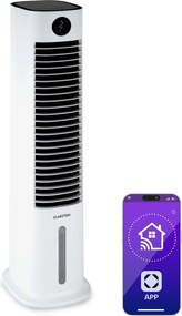 Klarstein Skytower Grand Smart, răcitor de aer, 80 W, 480 m³ / h, 8 litri, portabil