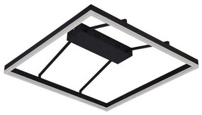 Lustră LED aplicată, dimabilă, 55W, 230V, 3000-6500K + telecomandă