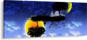 Tablou - Reflecția echilbrului (120x50 cm)