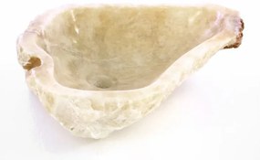 Lavoar din piatră naturală de onix - pe blat