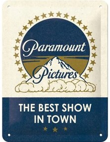 Placă metalică Paramount - Classic Logo, (15 x 20 cm)