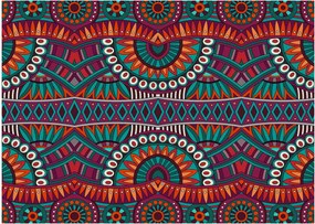 Tablou cu bastracție ornamentală (70x50 cm)