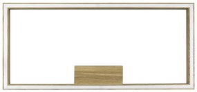 Spot-Light 9141174 - Plafonieră LED RAMME, 34 W, 230 V, stejar mat