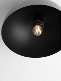 Lustra aplicata design decorativ GEA negru D-29cm
