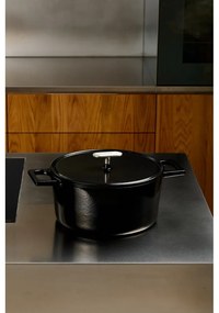 Cratiță cu capac din fontă 5,5 l adecvată pentru plita cu inducție Mattia 3.0 – FABINI