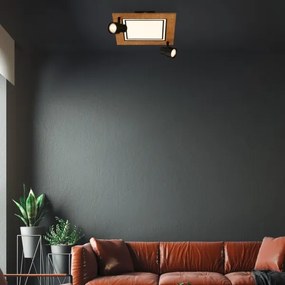 Plafonieră LED Brilo LED/12W/230V + 2xGU10/9W 3000K