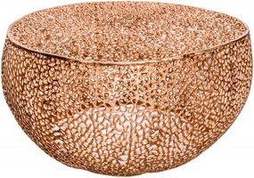 Masuta cu aspect deosebit Leaf 80cm, cupru