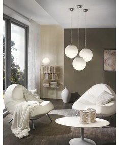 EGLO 85263 - Lustra cu cablu RONDO 1xE27/60W alb