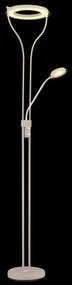 Globo 59038SAD - Lampă de podea LED reglabilă EBRO LED/20W/230V + LED/4W 3000K