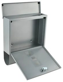 Cutie poștală argintie 34x30,7 cm