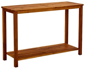 vidaXL Masă consolă de grădină 110x40x75 cm lemn masiv de acacia