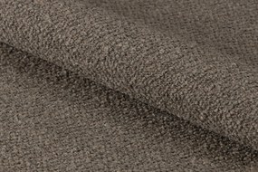 MAZZONI EXPORT RODERIC Maro Taupe (Monza 40)/cadru stejar lăcuit afumat (nuanță nuc) - SCAUN DE LEMN BOUCLÉ PENTRU SUFRAGERIE LIVING BUCĂTĂRIE