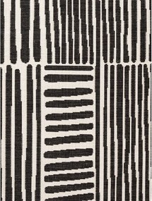 Covor pentru exterior și interior negru/crem rotund ø 200 cm Haringey Bounds – Ted Baker