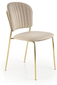 Set masa rotunda Molina + 2 scaune K499 bej