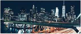 Tablou - Oraș de noapte (120x50 cm)