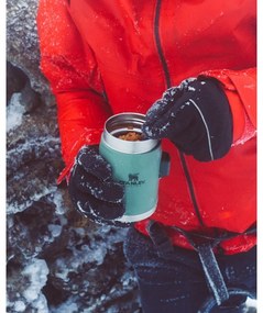 Termos verde pentru mâncare din oțel inoxidabil 400 ml Legendary Classic Hammer Tone Green – Stanley