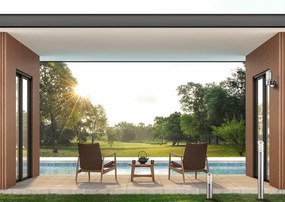 Stalp iluminat exterior IP44 Louvre H-90cm 052-900 SRT
